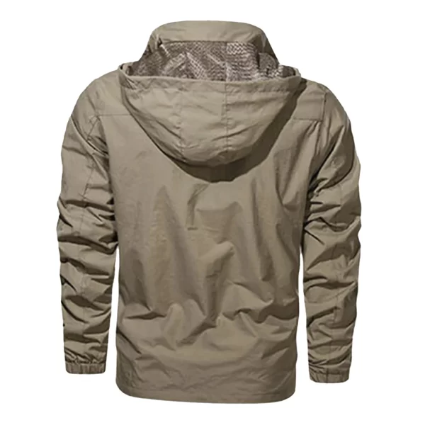 Spring Autumn Men's Windbreaker Oversize Man Windproof Waterproof Jacket Men Climbing Camping Coats Mens Rain Coat Clothing - Image 5