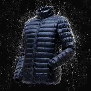 2023 New Arrivals Autumn Winter Men's Lightweight Water-Resistant Packable Puffer Jacket Male Fashion Stand Collar Down Coats