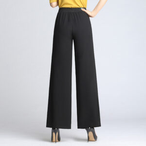 Chiffon High Waist Wide Leg Pants - Image 4