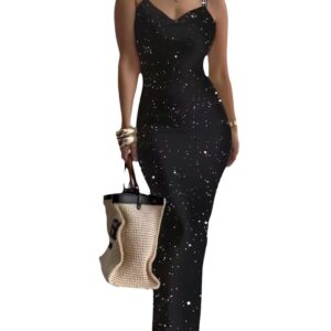 Hot 2024 Summer New Cross-border Amazon AliExpress Hot White Sling Slim Tight Dress - Image 5