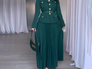 Women's Temperament Long Skirt Suit