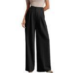 High Waist Wide Leg Pants for Women