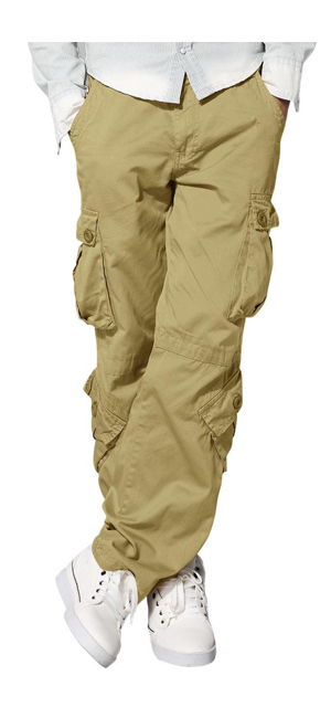 cargo pants,chino pants,multi-pockets,utility baggy cargo pants,loose fit military combat cotton