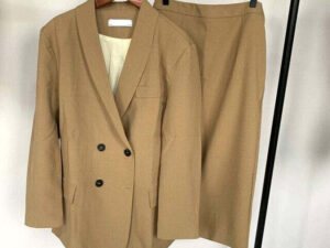 Women Blazer Suits Doule Breasted Pink Blazer