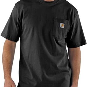Men's Loose Fit Heavyweight Short-Sleeve Pocket T-Shirt by Carhartt