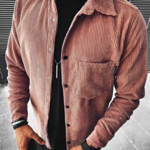 Men's Plaid Shirt Long Sleeves & Pocket
