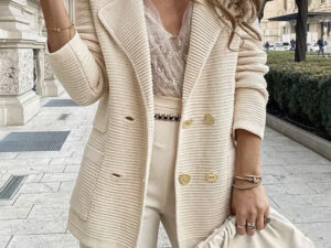 Solid Colour Short Loose Jacket