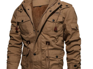Men's Military Style Cotton Jacket