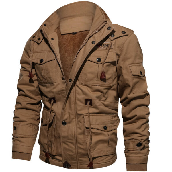 Men's Military Style Cotton Jacket