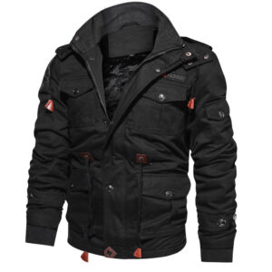 Men's Military Style Cotton Jacket