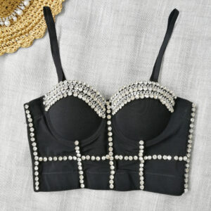 Women's Beaded Bright Diamond Street Dance Shaper
