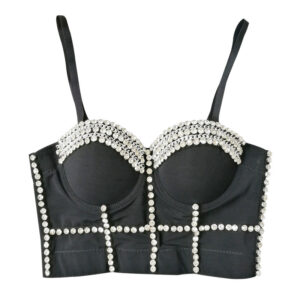Women's Beaded Bright Diamond Street Dance Shaper