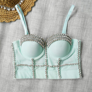 Women's Beaded Bright Diamond Street Dance Shaper