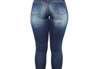 Women's High-waist Stretch Ripped Jeans
