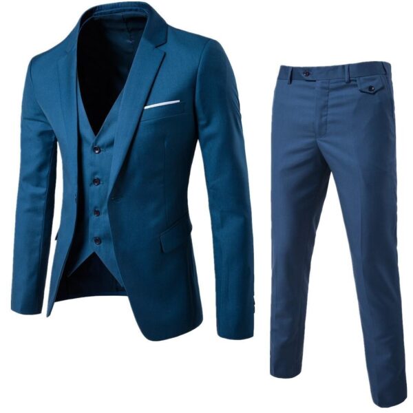 Business Casual Three-piece Suit