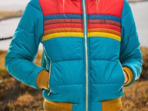 Women's Cotton Printed Hooded Bomber Jacket