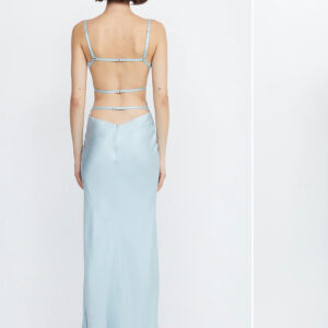 Women's Elegant Slim-fit Backless Shoulder Strapped Dress
