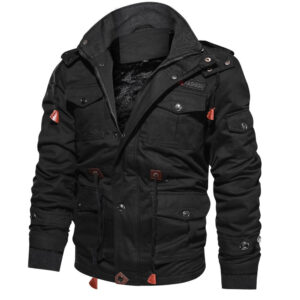 Men's Military Style Cotton Jacket
