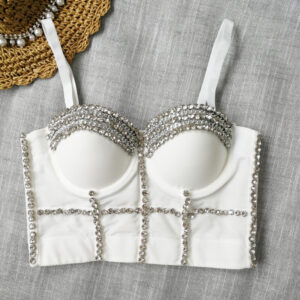 Women's Beaded Bright Diamond Street Dance Shaper